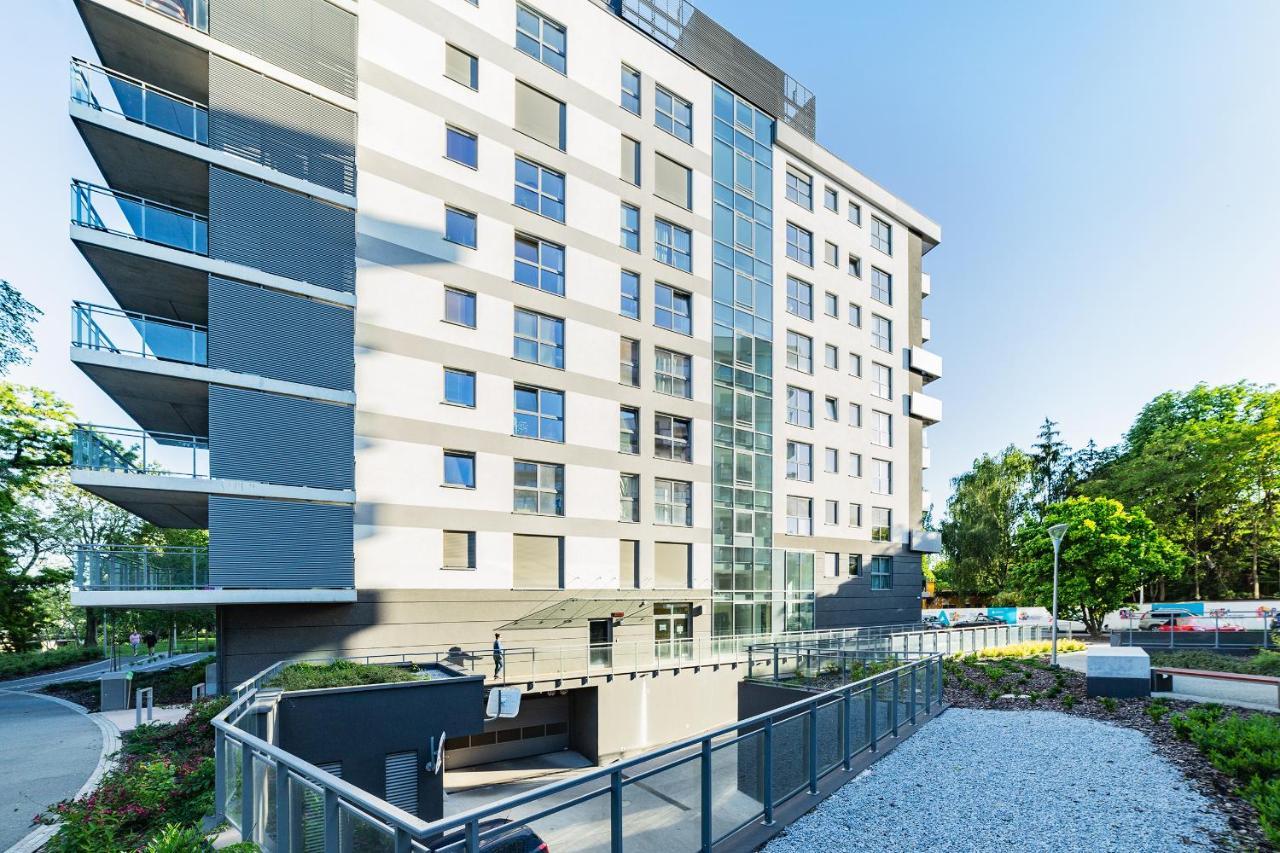 Odra View Apartments III วรอตซวาฟ ภายนอก รูปภาพ